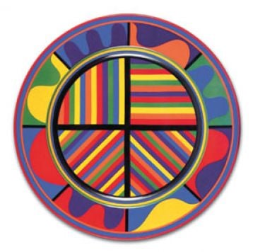 Sol Lewitt, Porcelain Plate (untitled)