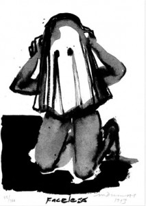 Marlene Dumas, Faceless, 1993   