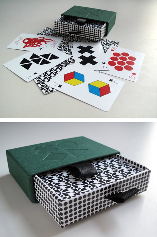 Tauba Auerbach, Playing Cards, 2009