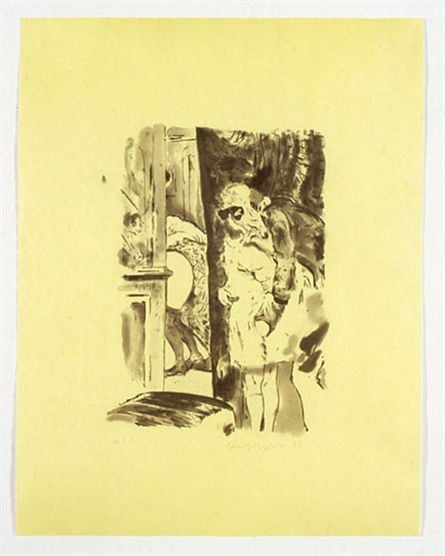 Cecily Brown, Paranoia Man in Cheap Shit Room, 2005
