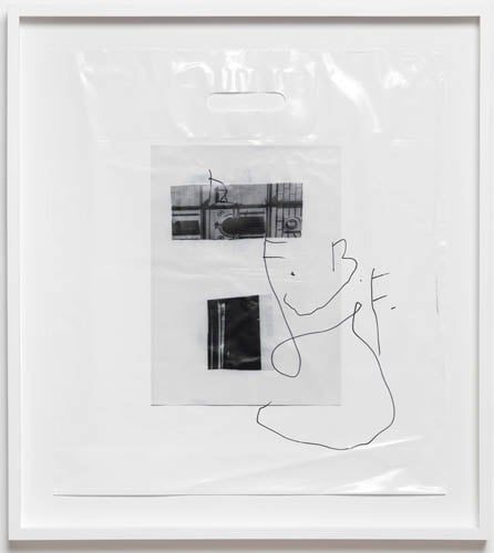 Matias Faldbakken, Untitled (Plastic Bag / B.F.), 2012  