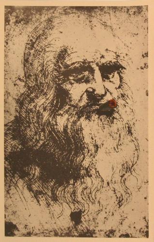 Man Ray, The Father of Mona Lisa (SMS #3), 1967