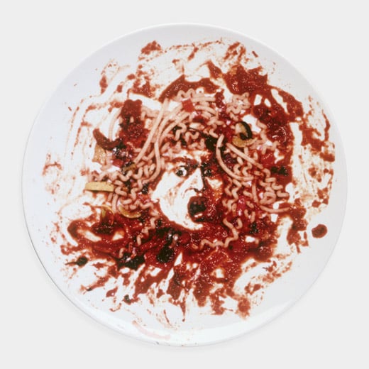 Vik Muniz, Medusa Plate, 1999