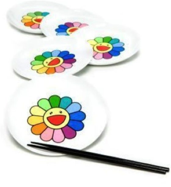 Takashi Murakami, Untitled (Plate)