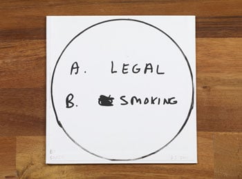 David Shrigley, Edition Fieber record, 2012