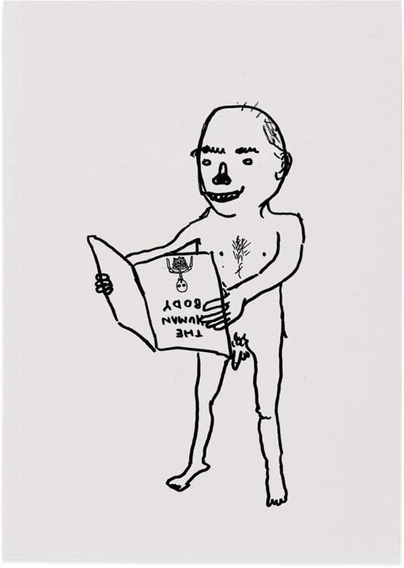 David Shrigley, The Human Body, 1999.