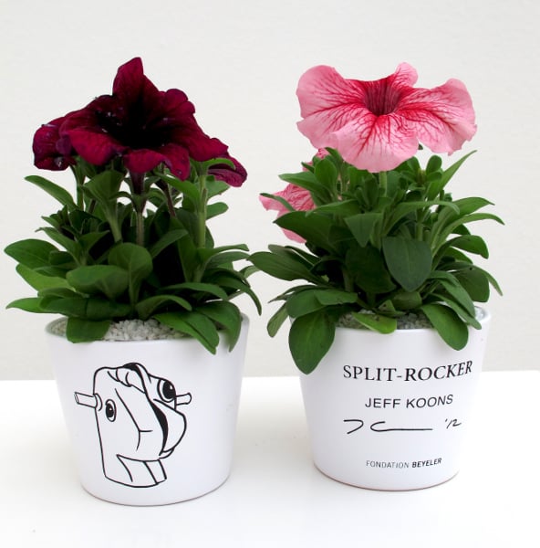 Jeff Koons - Split Rocker (Flower Pot) - 2012