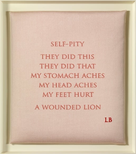 Louise Bourgeois, Self-Pity, 2009