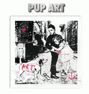 Mr. Brainwash, Pup Art, 2012 