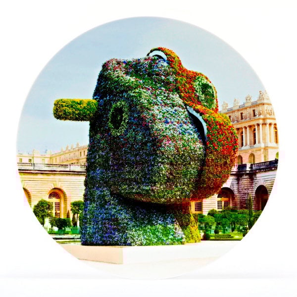 Jeff Koons, Split Rocker plate, 2013.