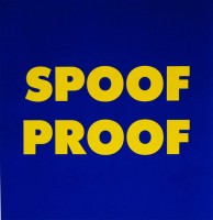 Kay Rosen print - Spoof Proof