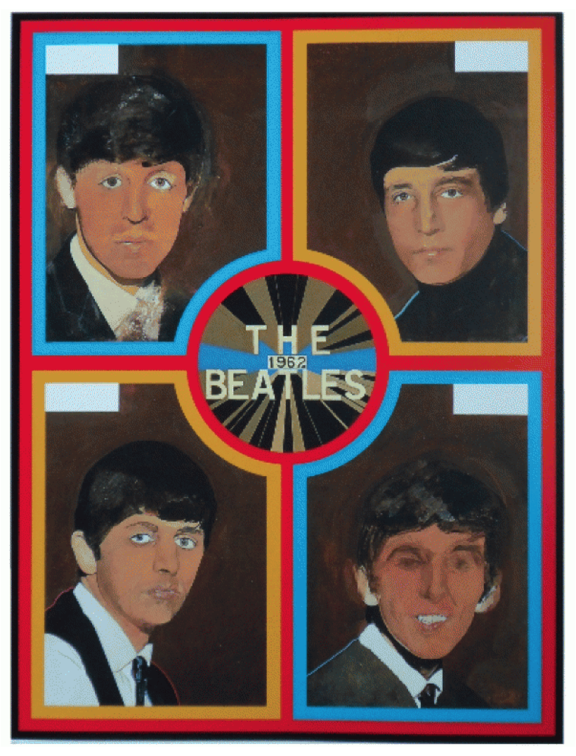 Sir Peter Blake, ‘The Beatles’, 1962, 2012