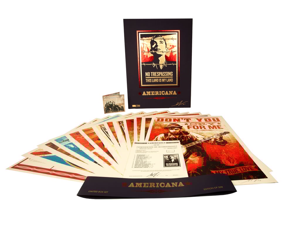 Shepard Fairey - Americana Box Set, 2012.  