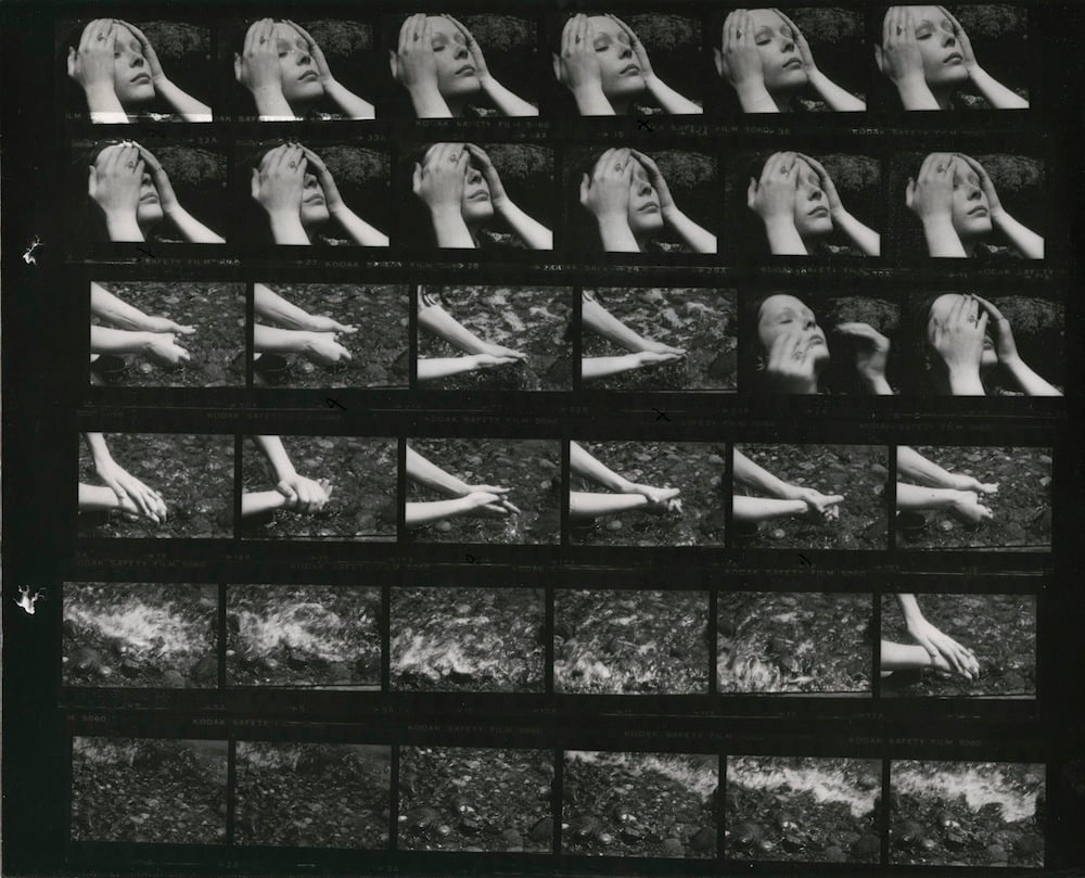 Ian Wallace, Contact Sheet for L’Après-Midi, 1977/2012.