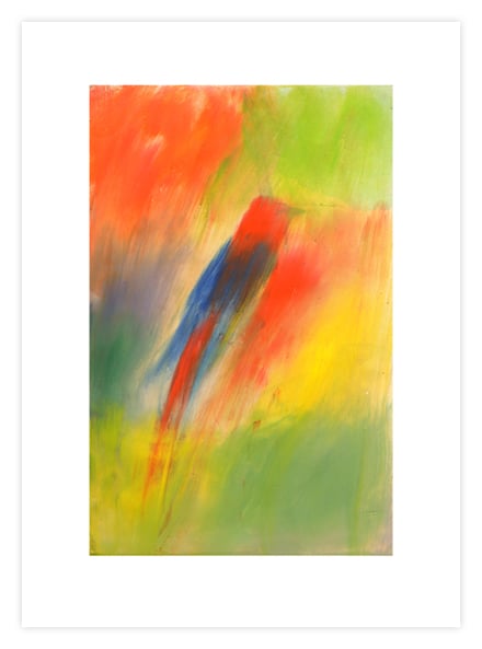 Ross Bleckner, Indian Songbird, 2012.