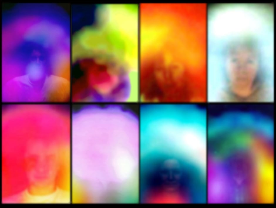 Susan Hiller - Small study for "Homage to Marcel Duchamp" 2011-2012.
