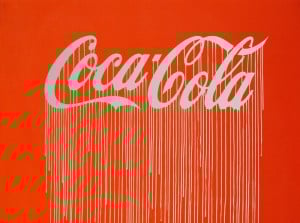 Zevs, Liquidated Coca-Cola (Luminescent Print Edition), 2012. 