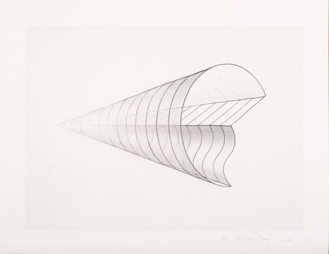 Anthony McCall, Study for «Leaving», 2013.