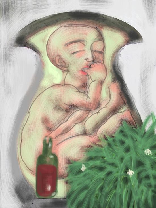 Francesco Clemente, Arrival, 2013.
