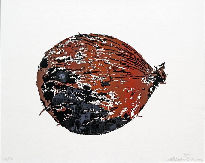 Marcel Odenbach, KOKOSNUSS, 2013.
