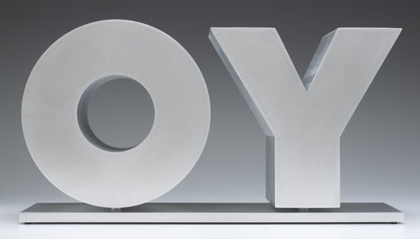Deborah Kass, OY/YO, 2013.