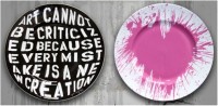 Mr Brainwash, Plates 'Creation' and 'Fragile Heart', 2013