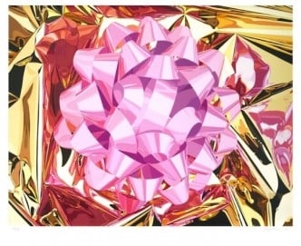 Jeff Koons, Pink Bow" (Celebration Series), 2013.