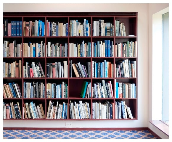 Candida Höfer, Philip Johnson Library New Canaan 2014.