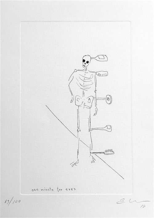 Erwin Wurm, One Minute for Ever