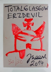 Jonathan Meese, Total Glasgow Erz Devil, 2014