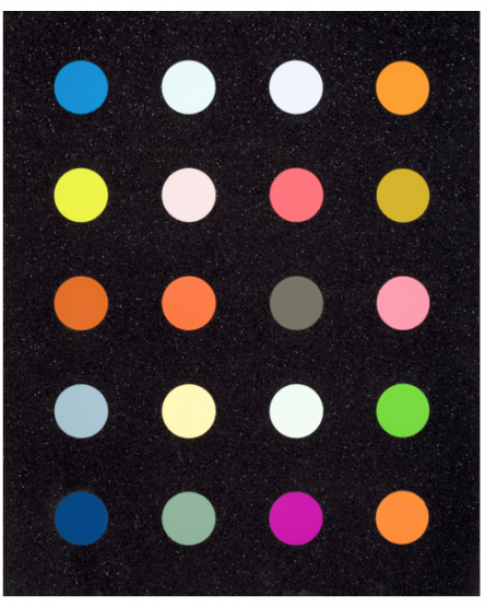 Damien Hirst, 3-Methylthymidine Black, 2014
