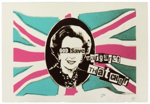 Billy Childish & Jamie Reid, God Save Margaret Thatcher, 2015