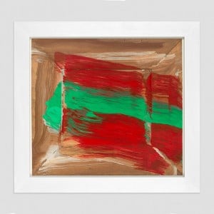 Howard Hodgkin, Red Flowers, 2015