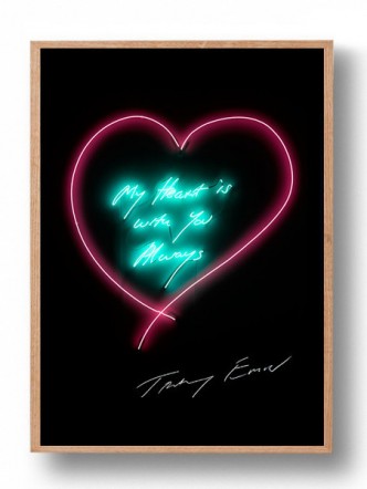 Tracey Emin, My Heart Is With You Always, 2015