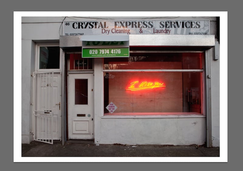 Tracey Emin, I Kiss You (Kentish Town), 2015