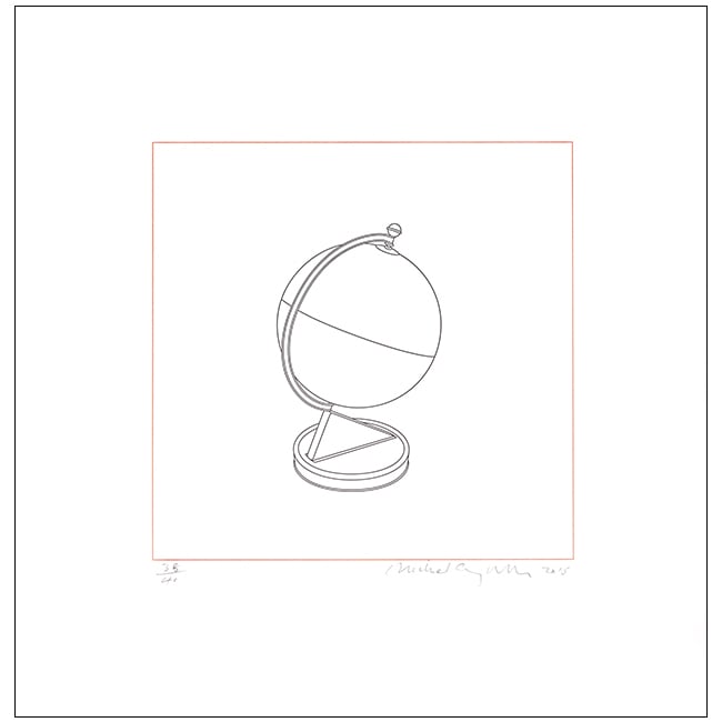 Michael Craig-Martin, Globe, 2015