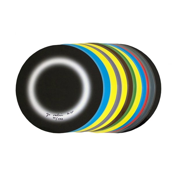 Ugo Rondinone, placemats, 2015