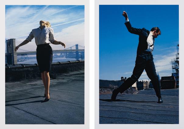 Robert Longo, Men in the Cities (Cindy) / Men in the Cities (Eric) 1981, 2014