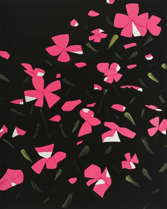 Alex Katz, White Impatiens, 2016