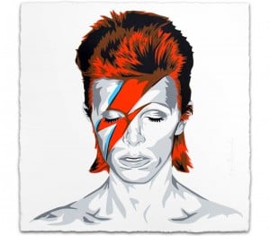 Mr Brainwash, Bowie (print), 2016
