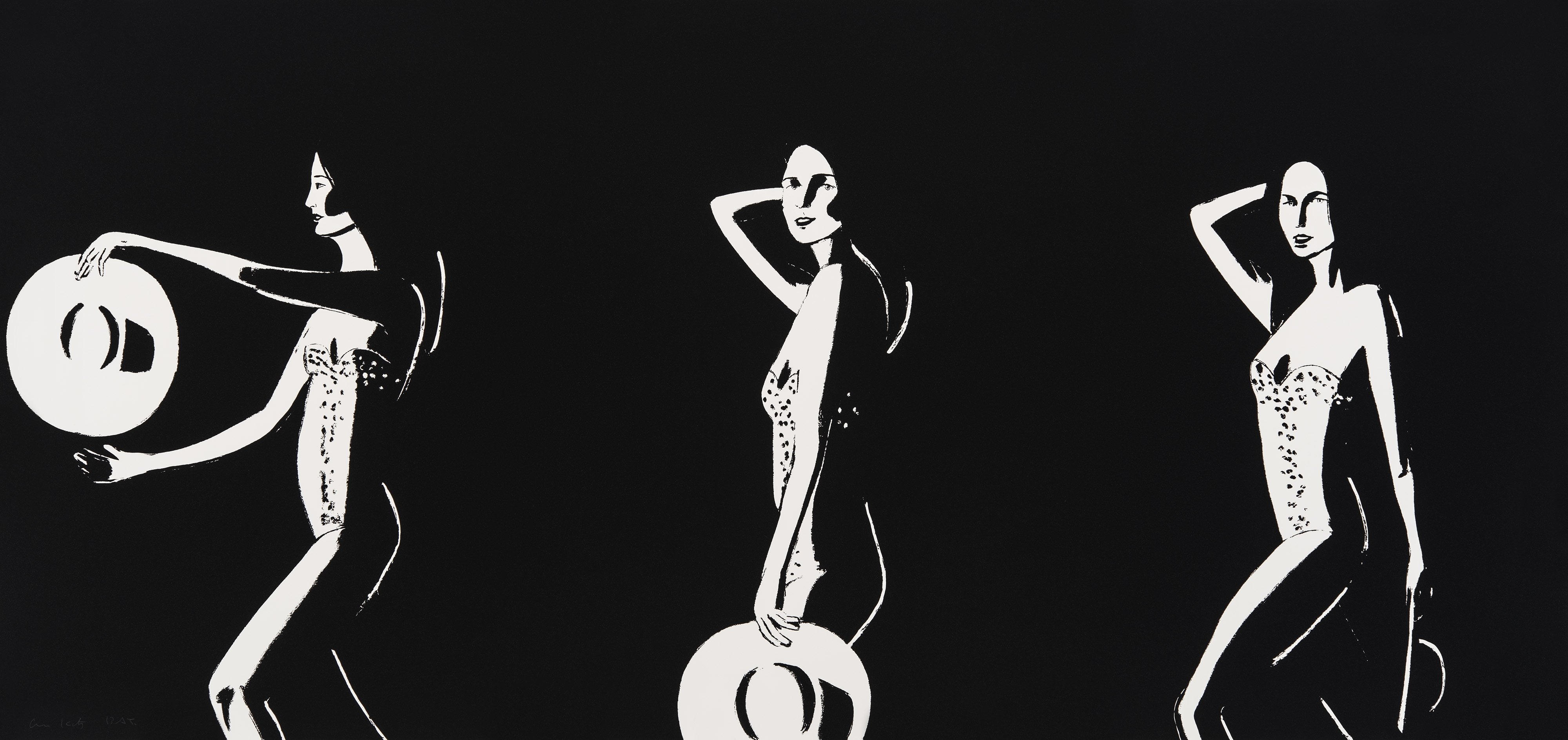Alex Katz, Ariel, 2016