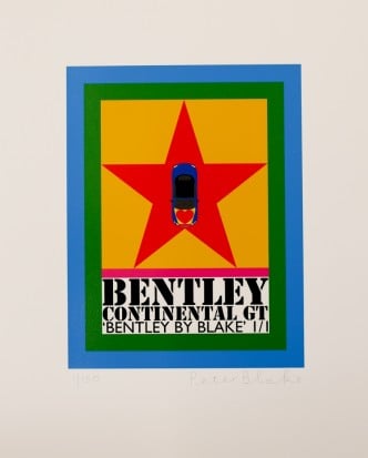 Peter Blake, Bentley by Blake, 2016