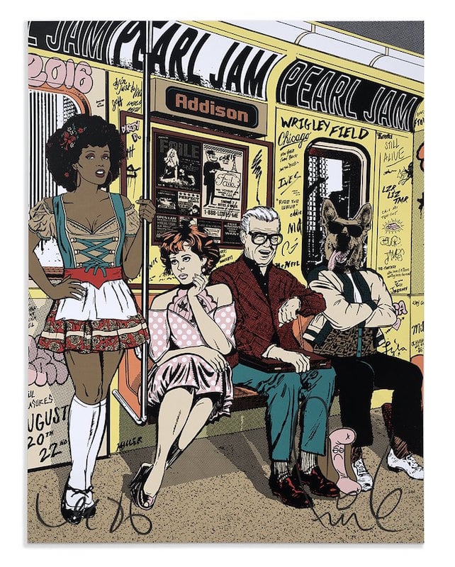 FAILE / Pearl Jam Wrigley Field (Enjoy The Ride - Artist variation) 2016