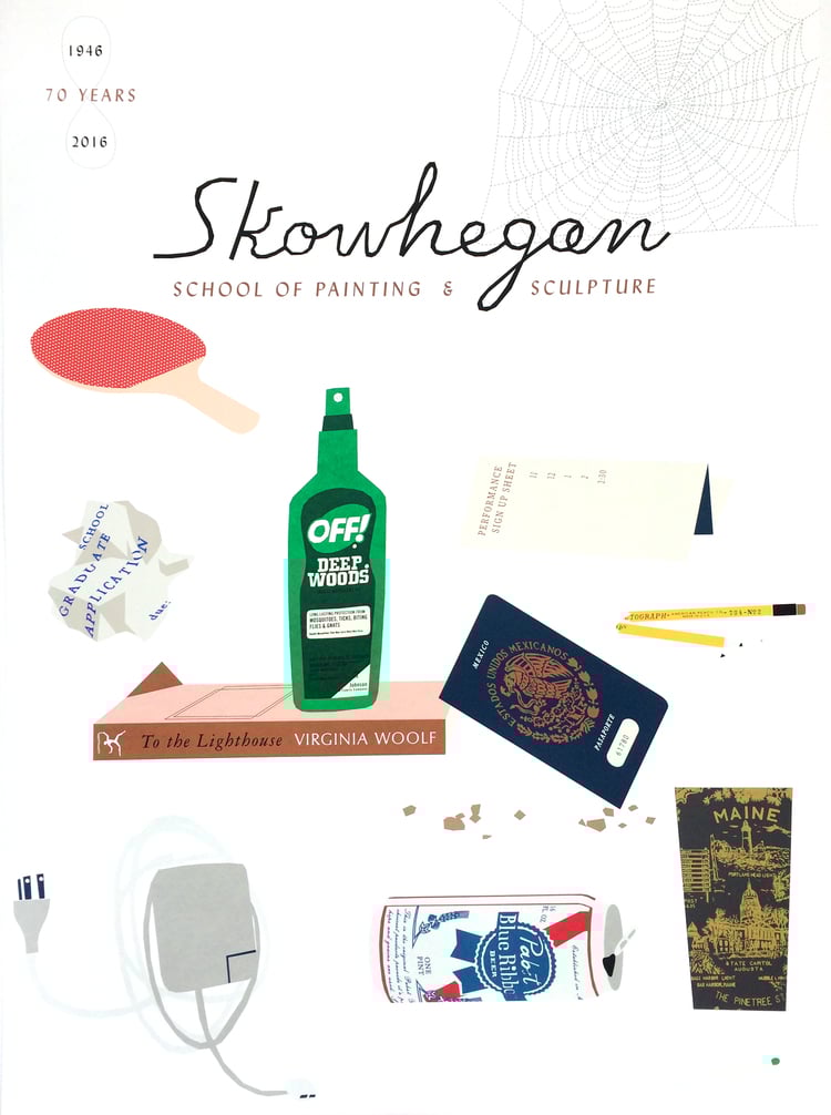 Matthew Brannon - Skowhegan 70th Anniversary Poster (Special Edition) - 2016