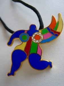 Niki de Saint Phalle - Angel - Brooch