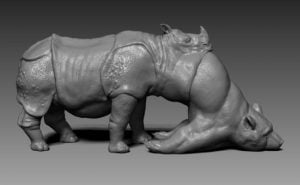 Jon Rafman - L'Avalée des avalés (The Swallower Swallowed) Rhino/Bear - 2016 
