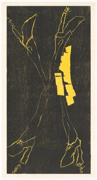 Georg Baselitz - Untitled (4 Legs) - 2016