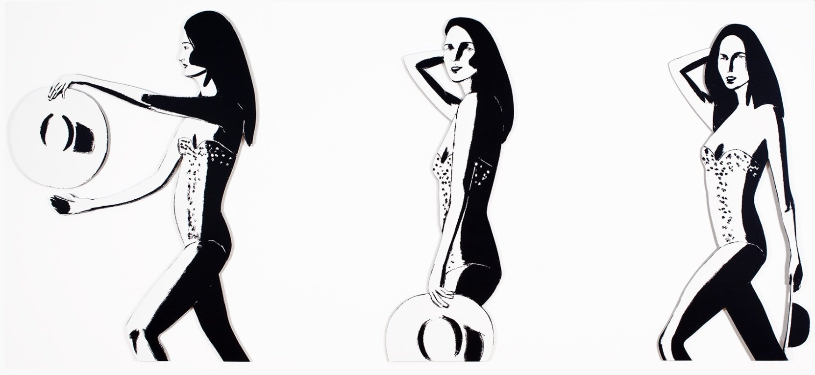 Alex Katz - Ariel (Cut Out) - 2016