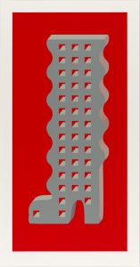 Anthea Hamilton - Thirteen Storey Wavey Boot - 2017