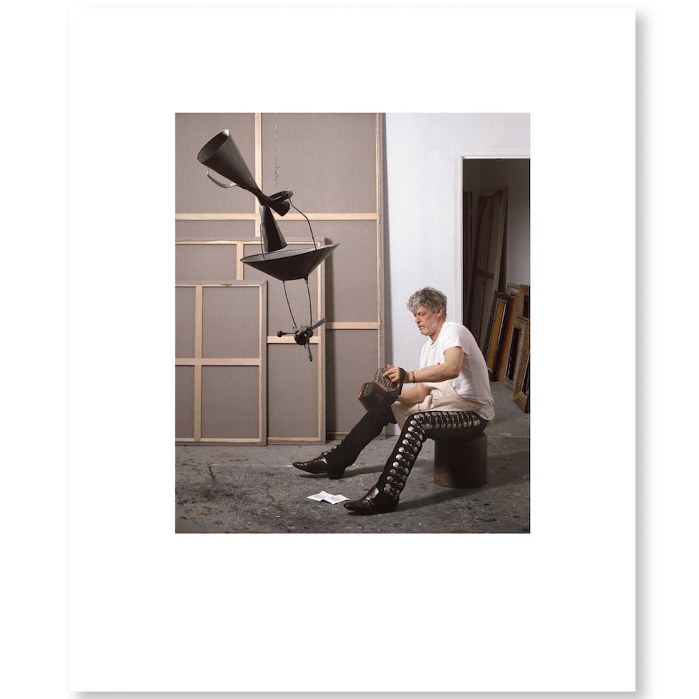 Rodney Graham - After Braque: Playing Concertina in My Studio (With Hanging Construction) - 2016